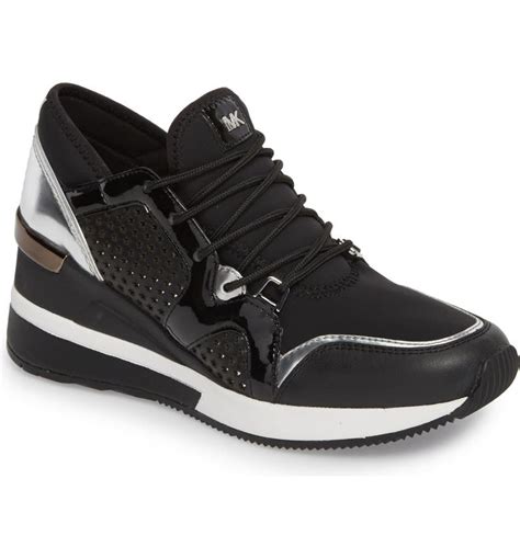 michael kors sneaker wedges|michael kors wedge sneakers sale.